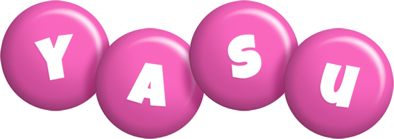 Yasu candy-pink logo