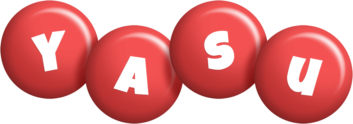 Yasu candy-red logo
