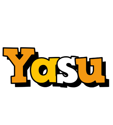 Yasu cartoon logo