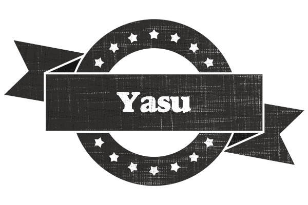 Yasu grunge logo