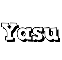 Yasu snowing logo