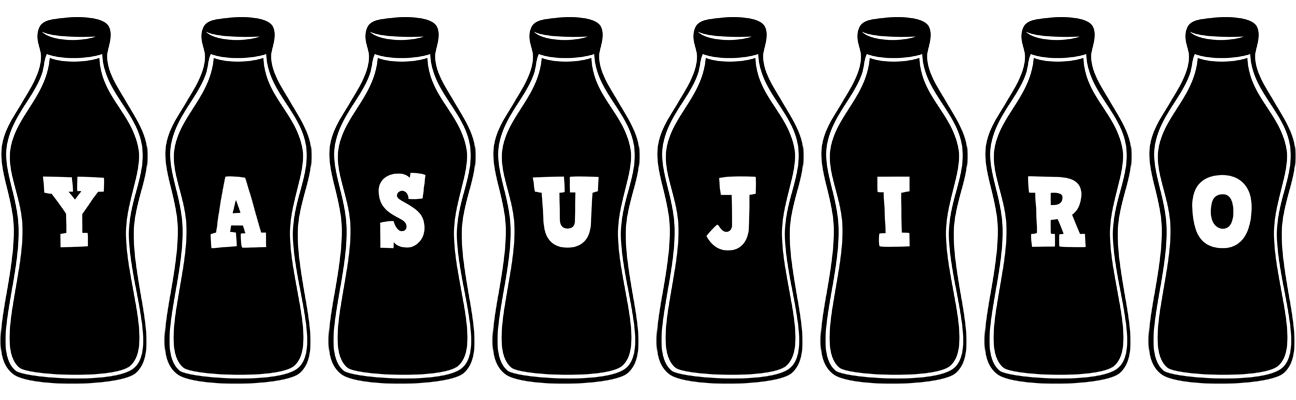 Yasujiro bottle logo