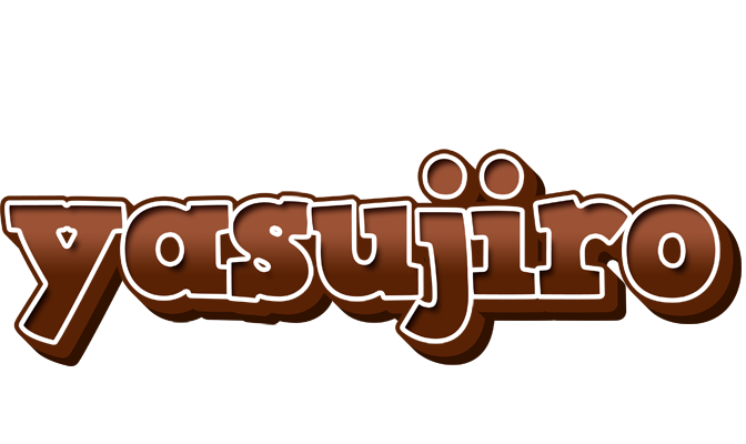 Yasujiro brownie logo