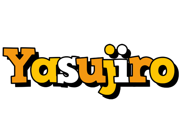 Yasujiro cartoon logo