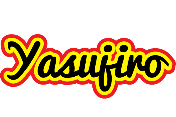 Yasujiro flaming logo