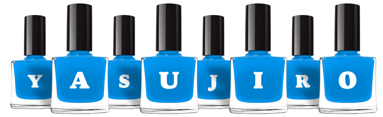 Yasujiro glossy logo