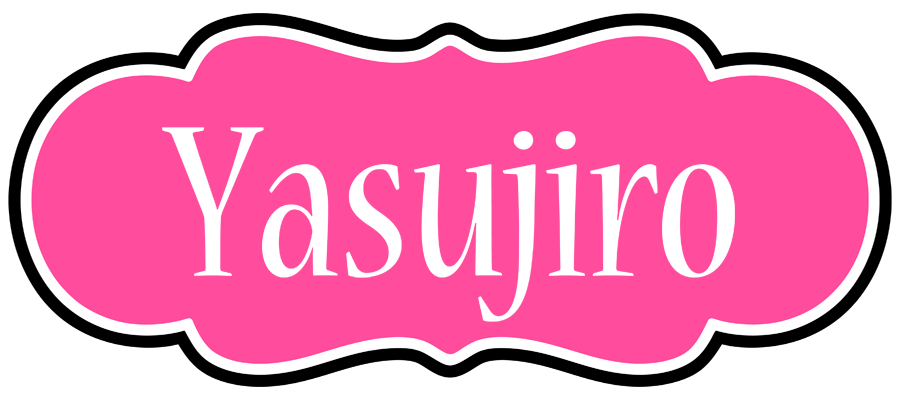 Yasujiro invitation logo