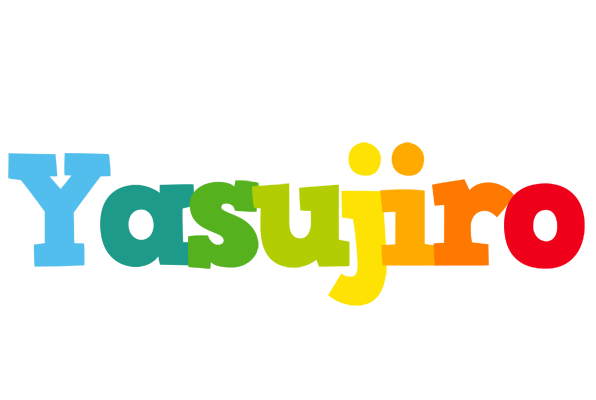 Yasujiro rainbows logo