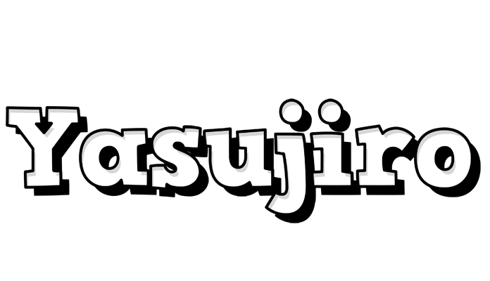 Yasujiro snowing logo