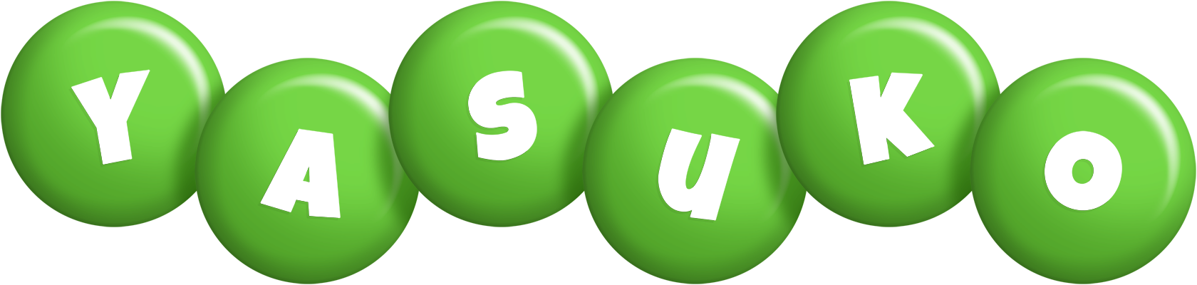 Yasuko candy-green logo