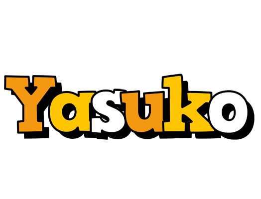 Yasuko cartoon logo