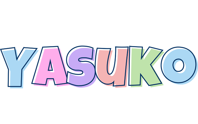 Yasuko pastel logo