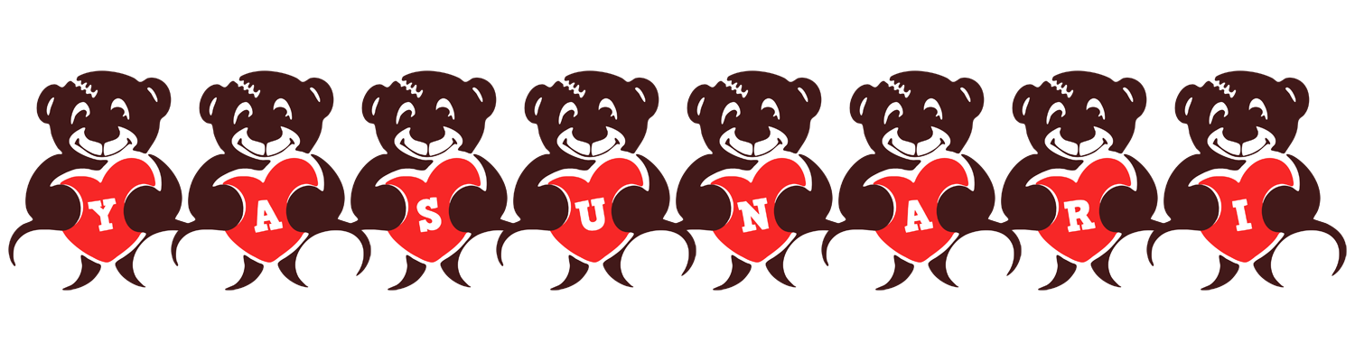 Yasunari bear logo