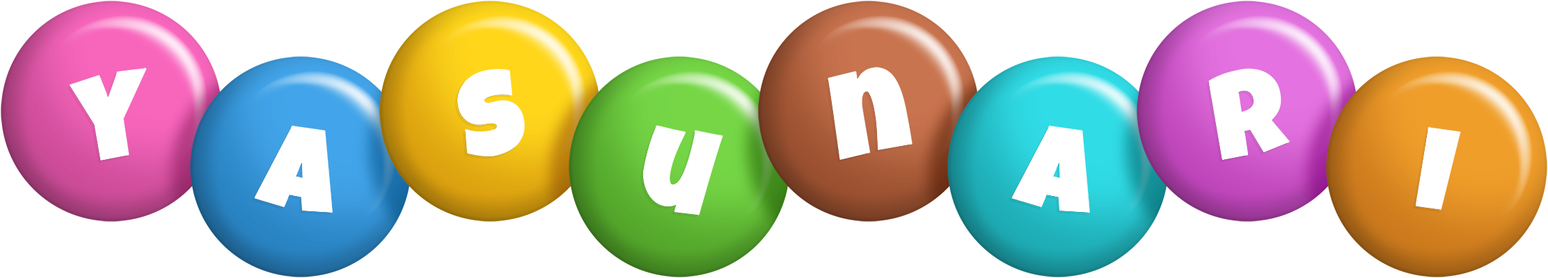 Yasunari candy logo