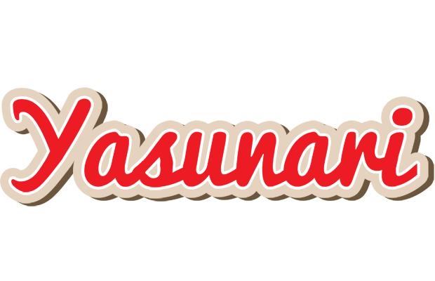 Yasunari chocolate logo