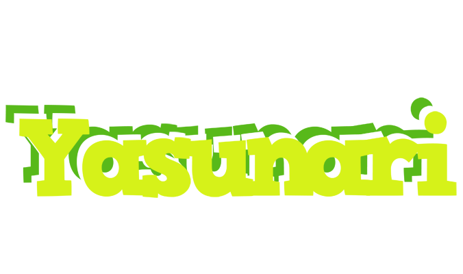 Yasunari citrus logo