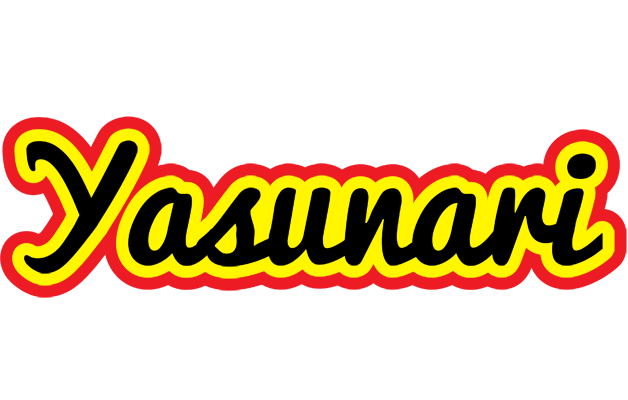 Yasunari flaming logo