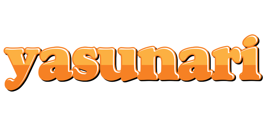 Yasunari orange logo