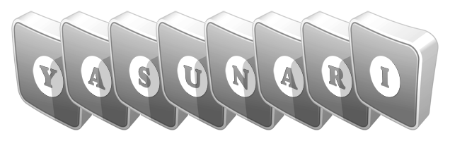 Yasunari silver logo