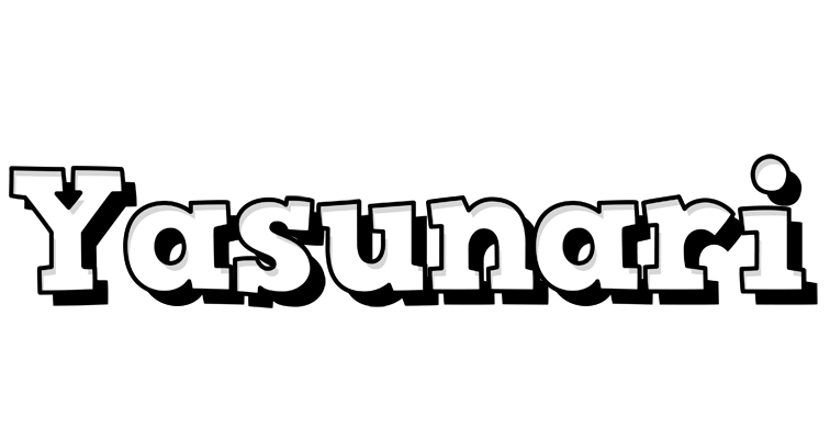 Yasunari snowing logo
