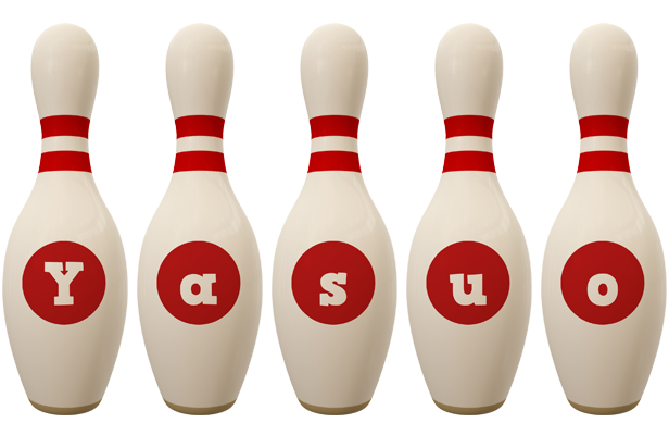 Yasuo bowling-pin logo