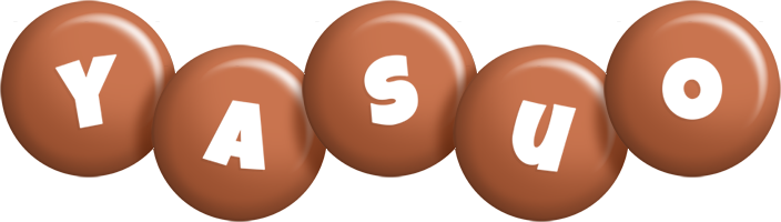 Yasuo candy-brown logo