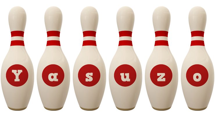 Yasuzo bowling-pin logo