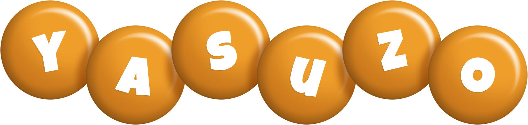 Yasuzo candy-orange logo