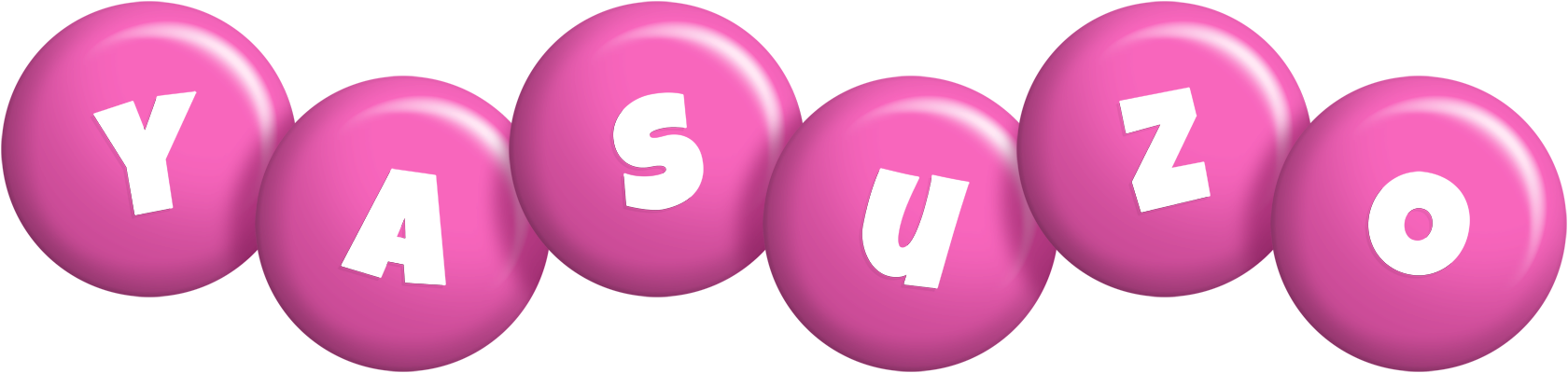 Yasuzo candy-pink logo