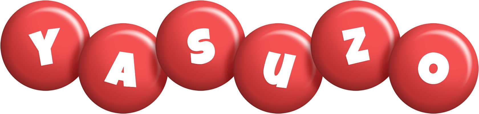 Yasuzo candy-red logo