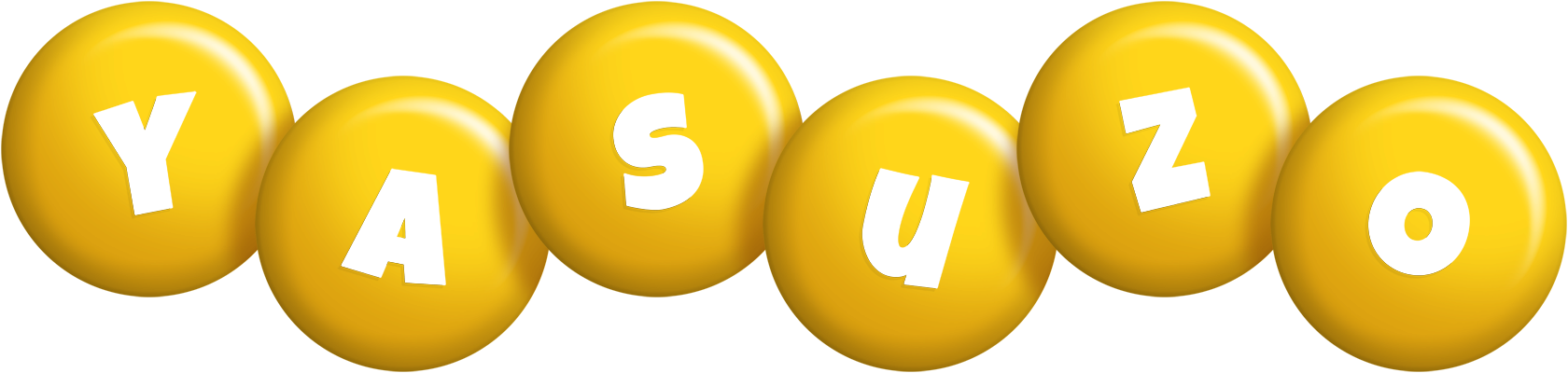 Yasuzo candy-yellow logo