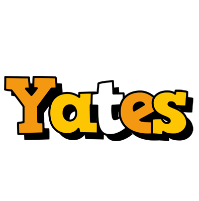 Yates cartoon logo