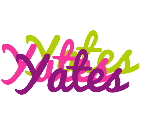 Yates flowers logo
