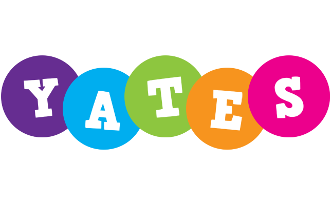 Yates happy logo