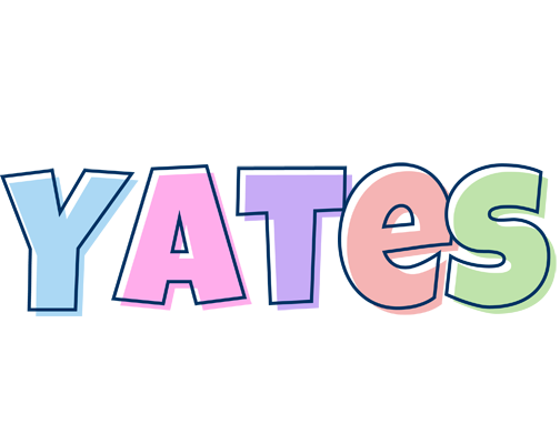 Yates pastel logo