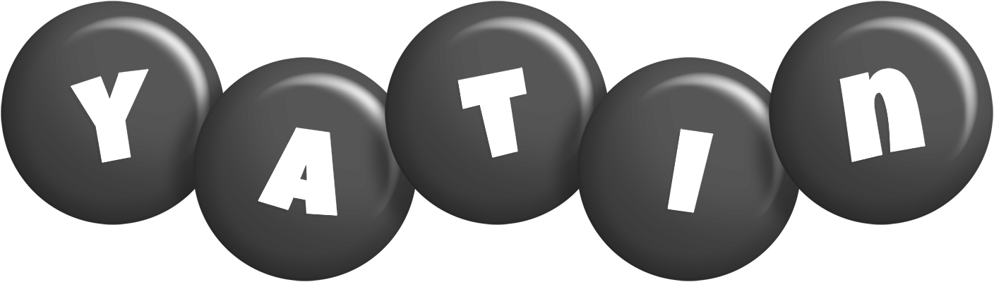 Yatin candy-black logo