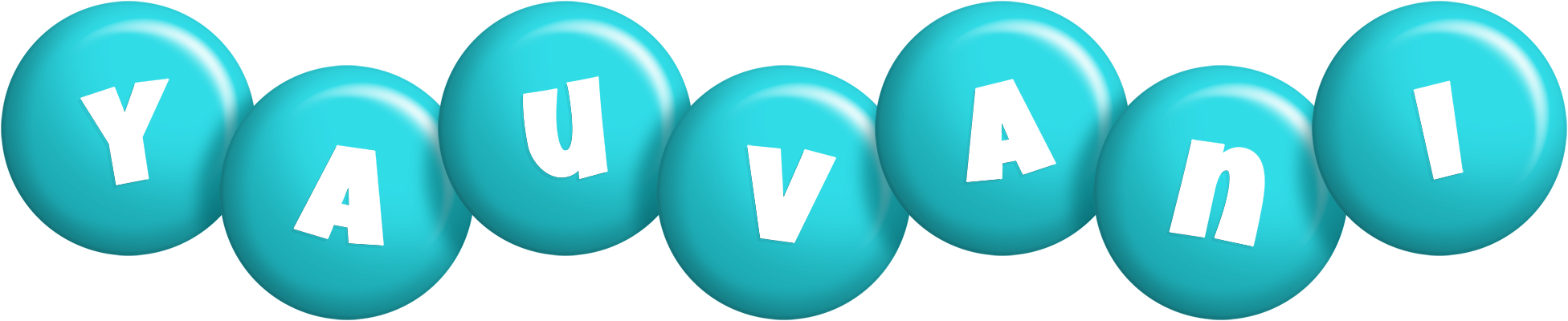 Yauvani candy-azur logo