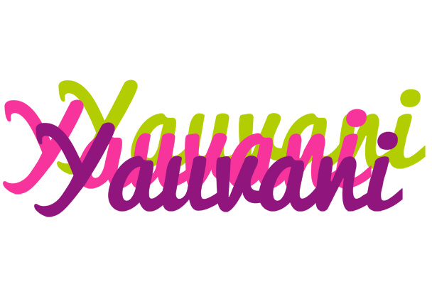 Yauvani flowers logo