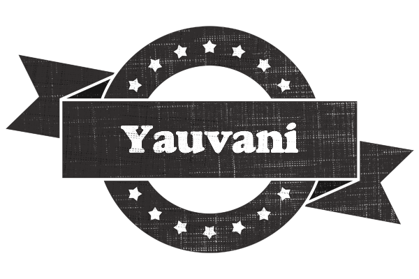 Yauvani grunge logo