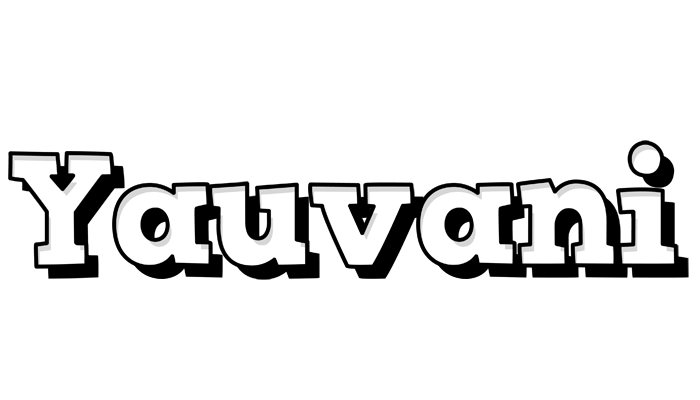 Yauvani snowing logo