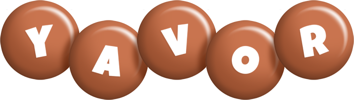 Yavor candy-brown logo