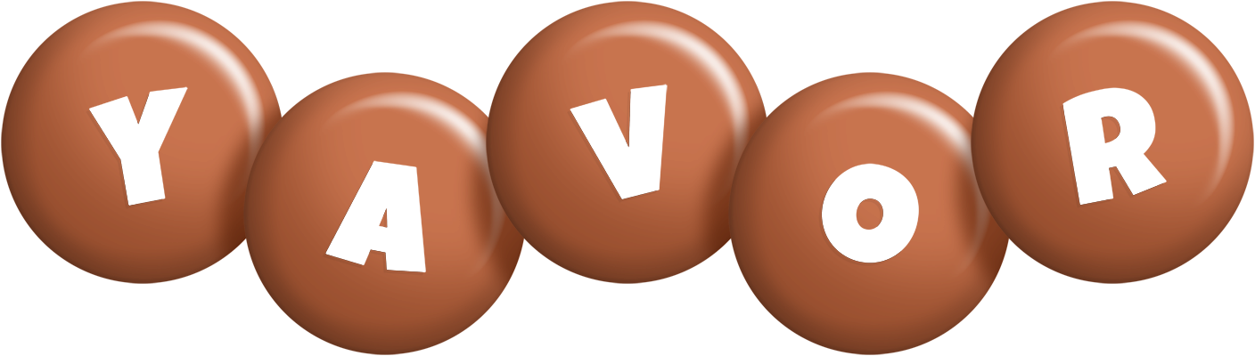 Yavor candy-brown logo