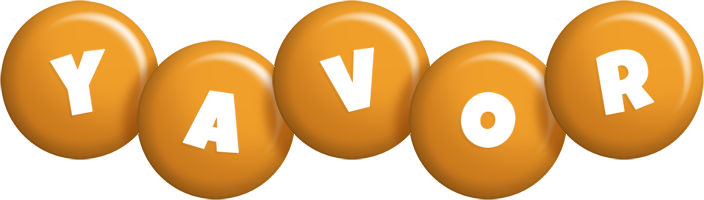 Yavor candy-orange logo