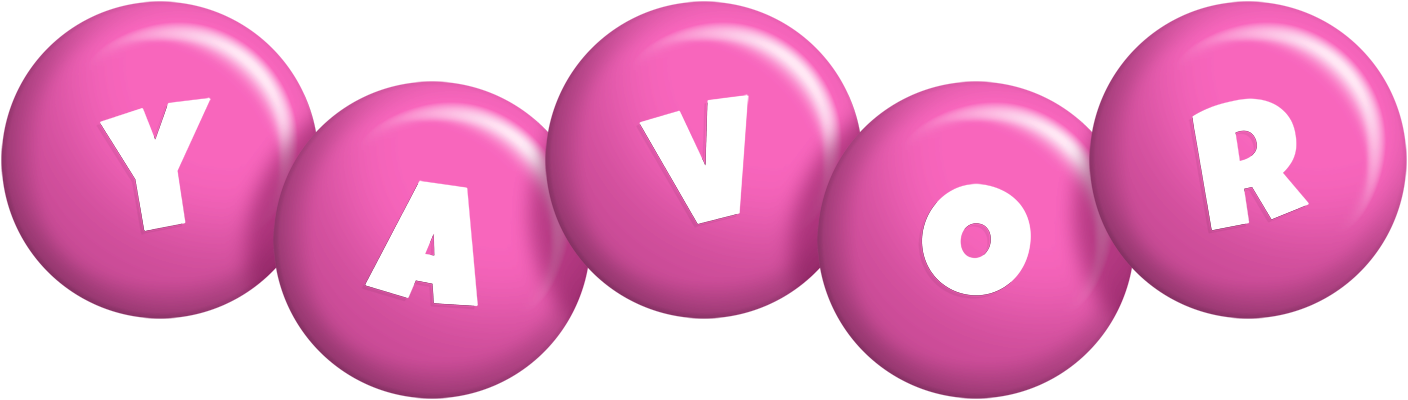 Yavor candy-pink logo