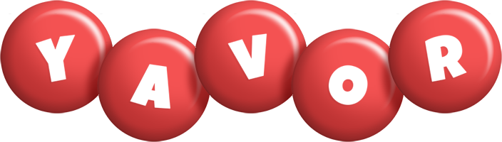 Yavor candy-red logo