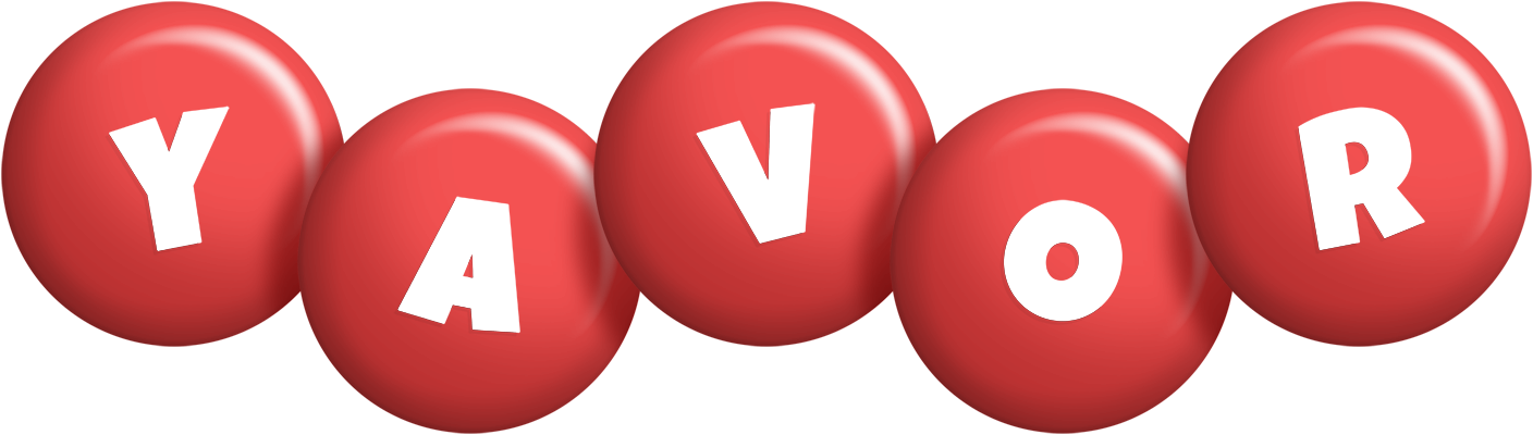 Yavor candy-red logo