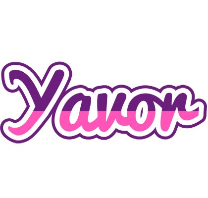 Yavor cheerful logo