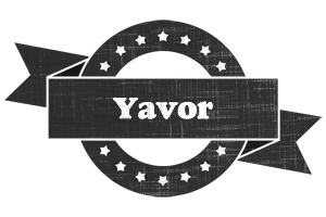 Yavor grunge logo