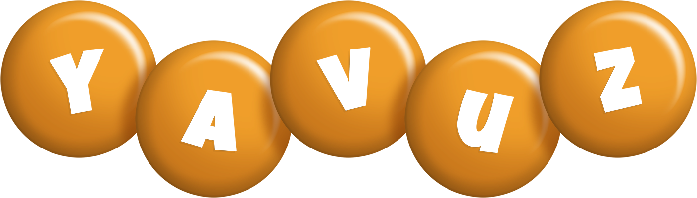 Yavuz candy-orange logo