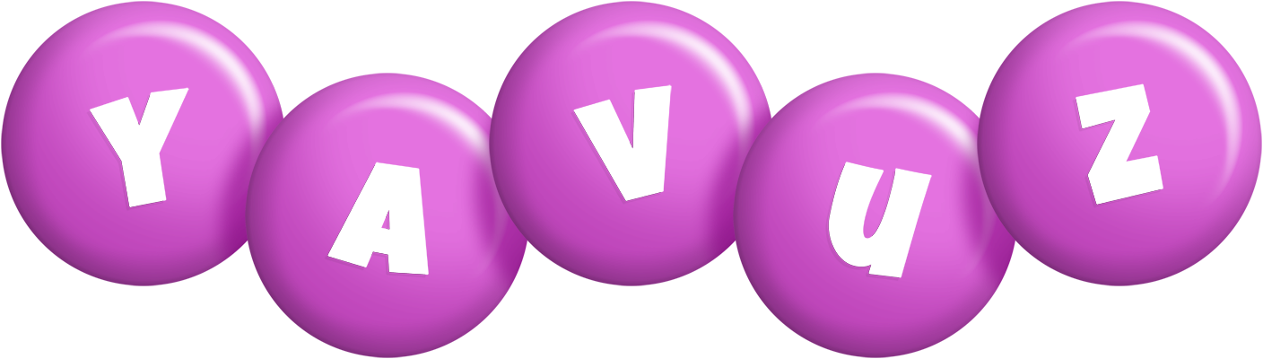 Yavuz candy-purple logo